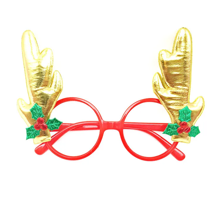 N//V Navidad Gafas de Dibujos Animados Fiesta de cumplea/ños Regalos navide/ños Gafas de Navidad Gafas de cumplea/ños Ojos de Papel Gafas