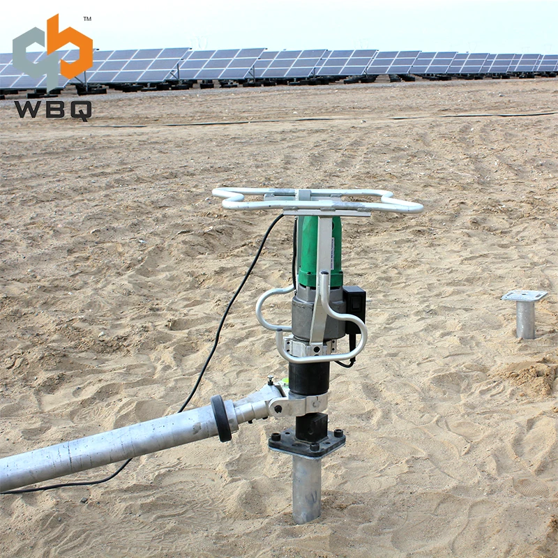 Ground Screw Anchor Piling Machine