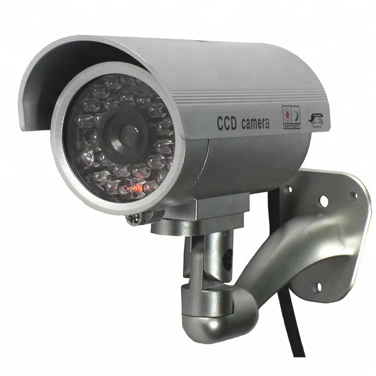 DUMMY CAMERA IR1100 Camera CCTV factice dextérieur argent 
