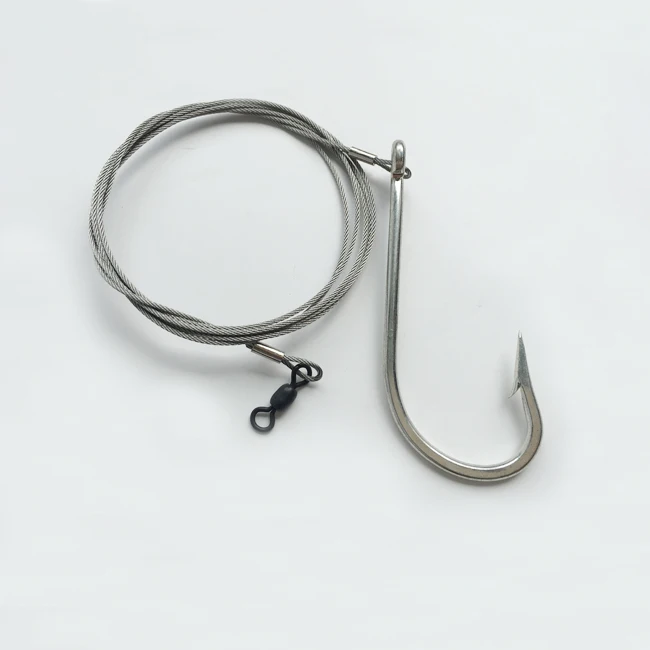 5 Ami Da Pesca Grandi #7/0 In Acciaio Inox – Per Tonno, Marlin, Squalo