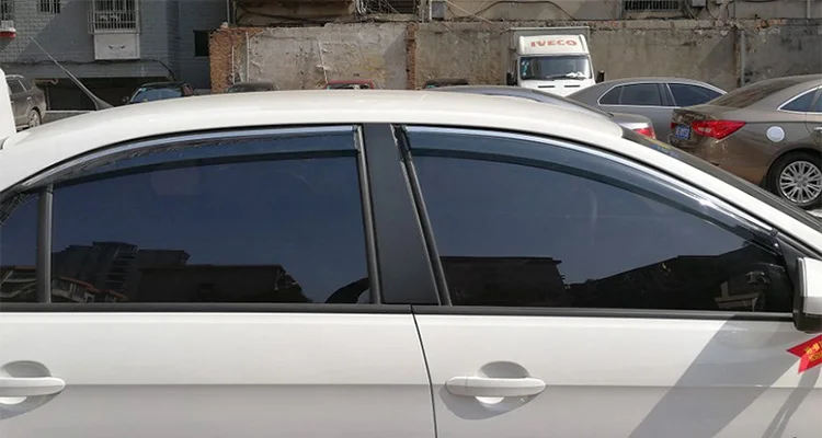 Weather Shields Door Visor Window Deflector Vent Visor Rain Guard for Volvo XC60 XC90