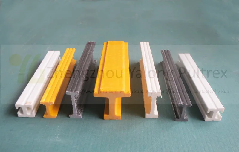 Pultruded Structural Fiberglass Reinforced Plastic I Beams,Fiberglass