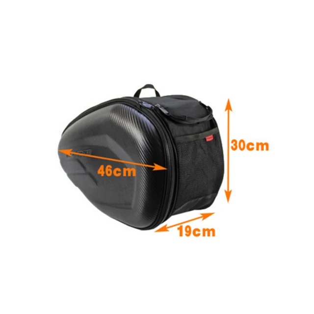 Оптовая продажа, многофункциональные Твердые седельные сумки для мотоцикла, черные модные мотоциклетные седельные сумки