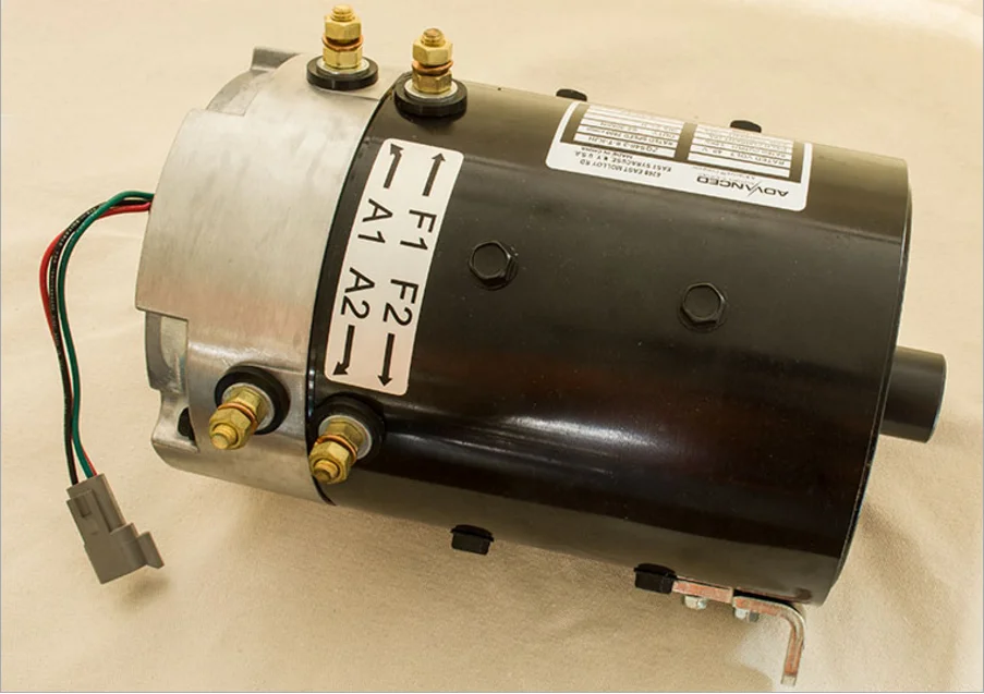 AMD ZQS48-3.8-T Golf Cart Forklift DC Sepex Motor with Speed Sensor