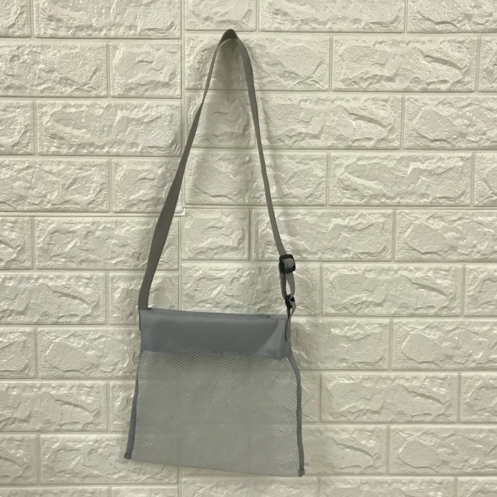 Оптовая торговля в наличии детский Морская ракушка с защитной крышкой сетчатые пляжные сумки из дышащего