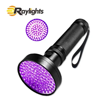 UV Black Light Flashlight 100 LED Best UV Light and Blacklight For Home & Hotel Inspection, Pet Urine & Stains