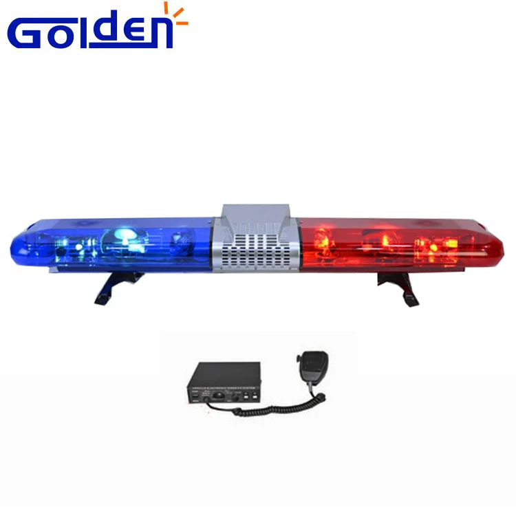 
 Дешевая вращающаяся полицейская световая панель с сиреной и динамиком  