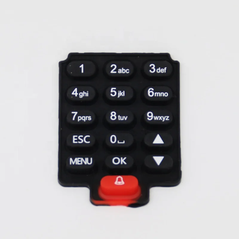 Custom Made Remote Control Calculator POS Silicone Rubber Keypad