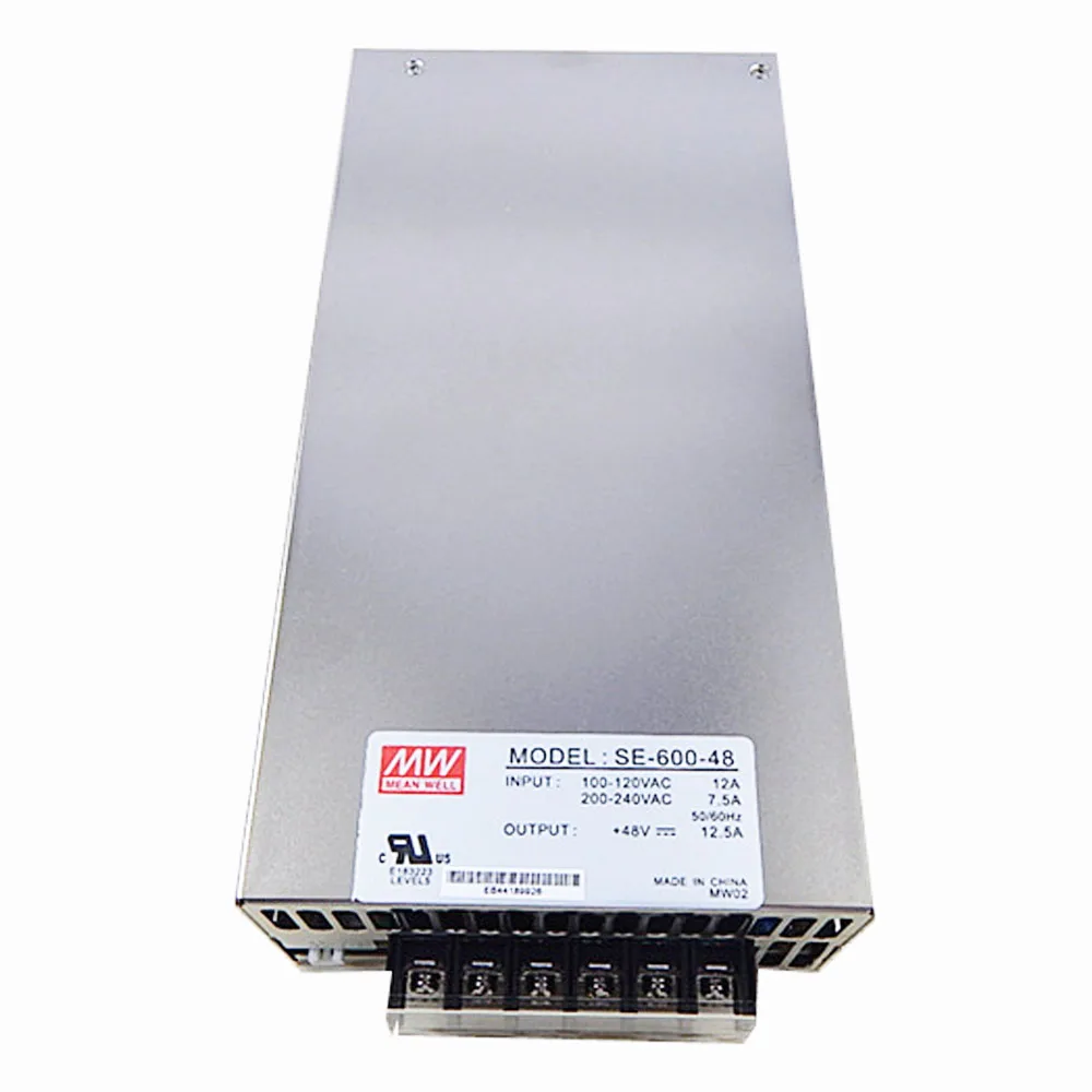 電源ユニット MEAN WELL SE-600-48 SE-600 Series 600 W Single Output 48V ACDC Internal Power Supply - 1 item(s) MEAN WELL SE-600-48シングル出力AC-DC48V電源600wMeanwellドライバー