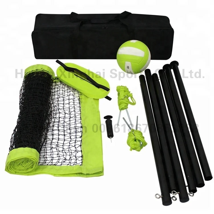 27'*8' Durable Easy Assembly Beach Volleyball Netting With Court Ribbon
