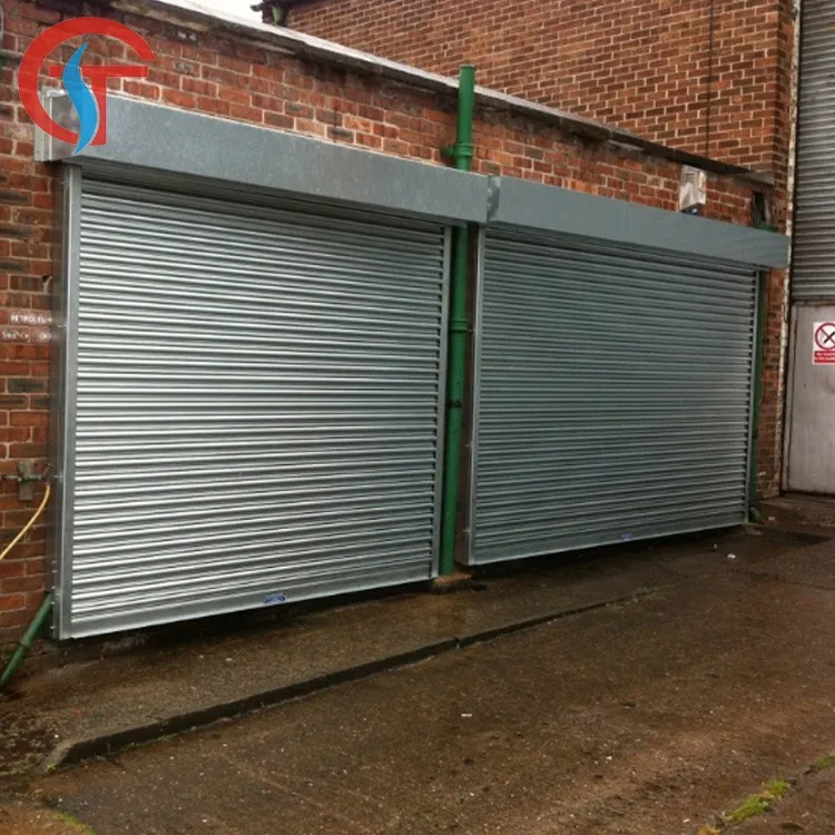 Electric metal roller door, steel shutter doors for industrial