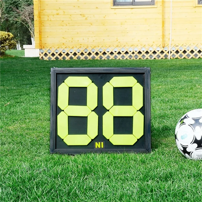 
 Оптовая продажа рефери оборудование 2-цифры 2 бортовой механический замены платы менять футболист, изменить доска  