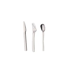 Stainless Steel Kids Cutlery Child and Toddler Safe Flatware, Kids Silverware Set Includes Knife Fork spoon