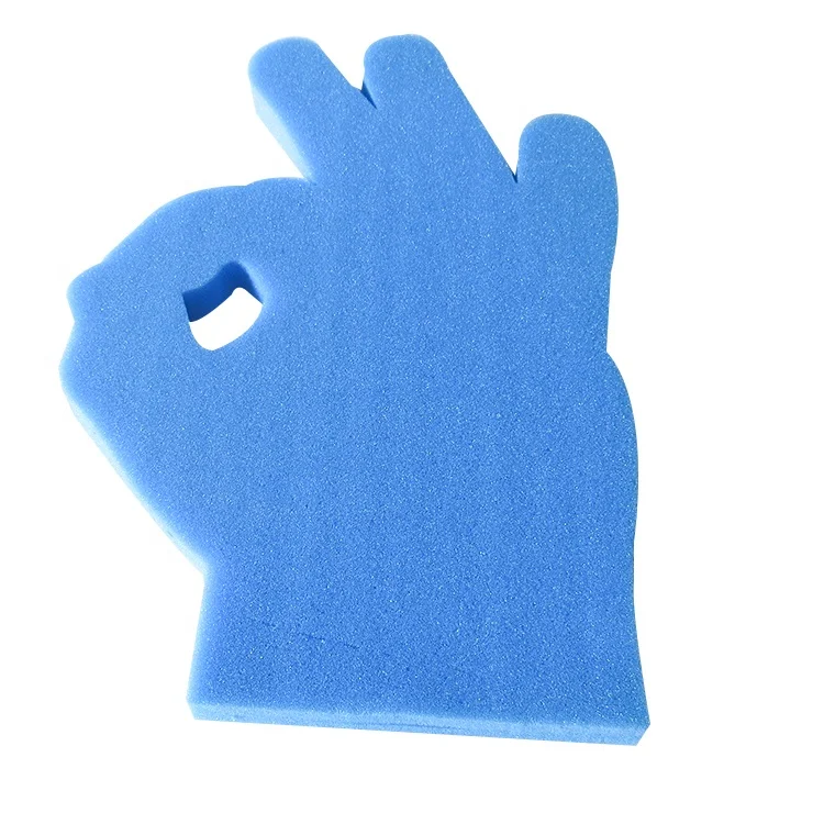 Promotional Customized Logo Cheering Foam Hand Without Printing
