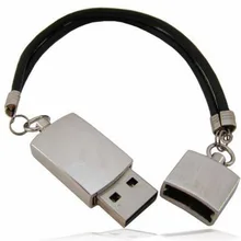 New Arrived Metal Bracelet USB Flash Drive 2 0 Memory Disk 4GB 8GB 16GB 32GB 64GB