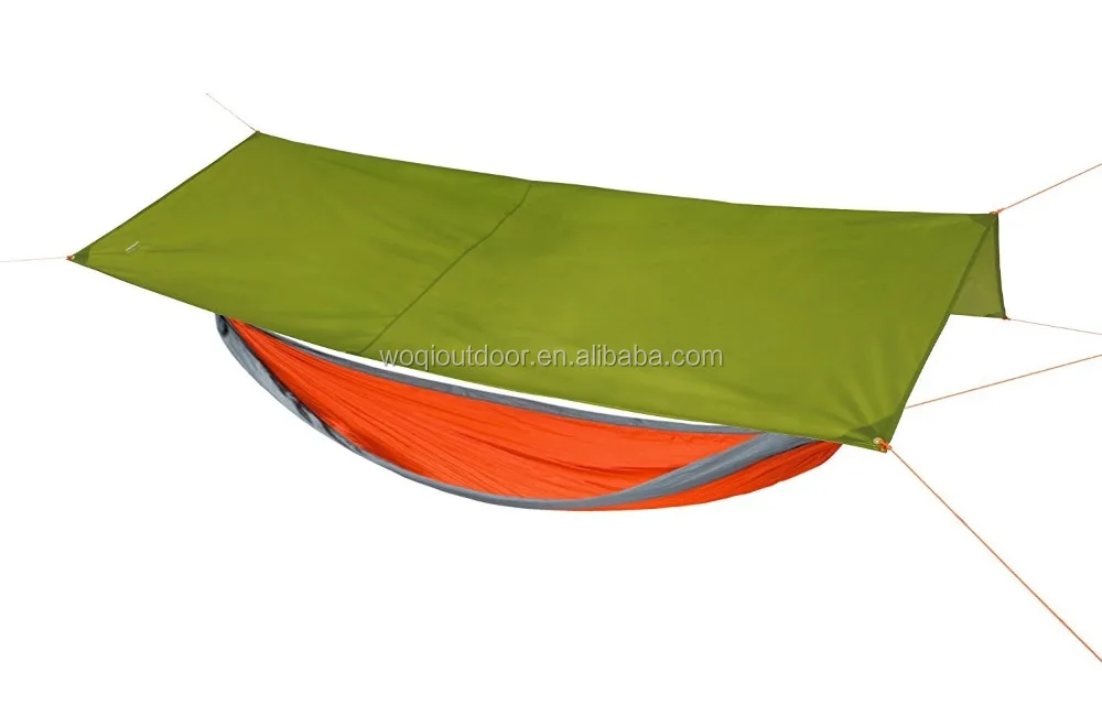 Wasserdichtes Regen-Tarp von Woqi - Tragbares, leichtes Regenschutz- und  Hngematten-Tarp - Unverzichtbares Camping-Tarp