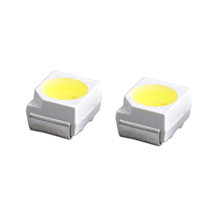 LED SMD PLCC 4 3528 doble chip Super Golden White 2-chip extra caliente Weiss PLCC 2 