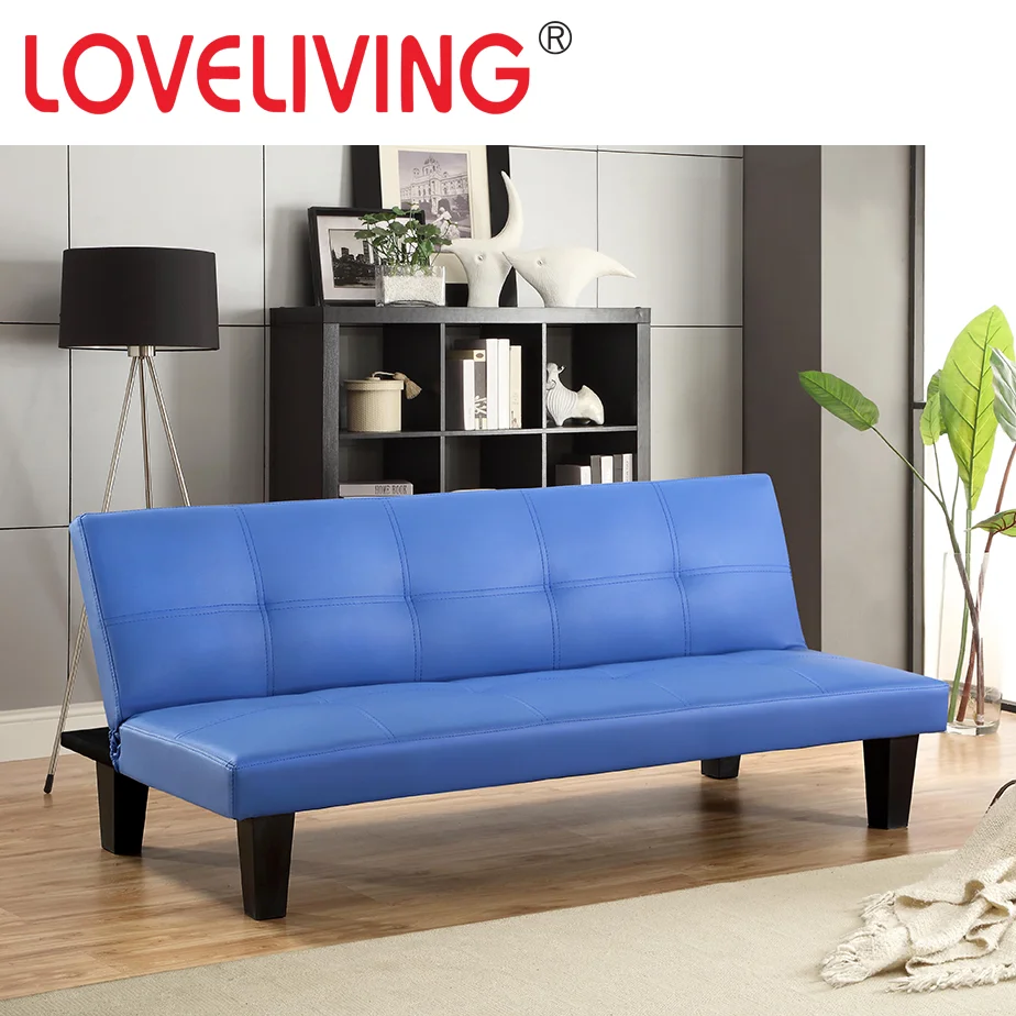 Loveliving Sofa Bed Wholesale Cheap Economic Blue Modern Living Room Sofa Livingroom Furniture Living Room Furniture