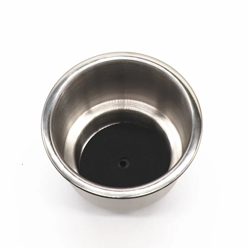 Stainless Steel Cup Drink Holder With Drain For Marine Boat Rv Camper