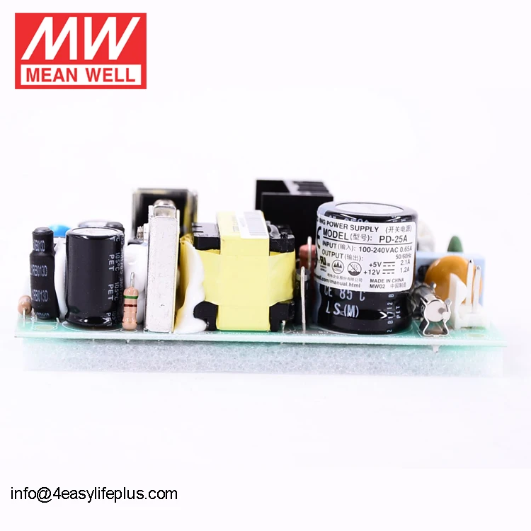 Mean Well PD-2512 Schaltnetzteil 25W - Zuverlässiger AC-DC Wandler