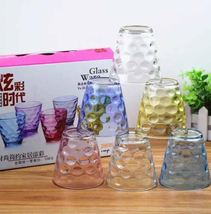 Juego vasos colores - Botiga de mobles i decoració - Deu i Deu