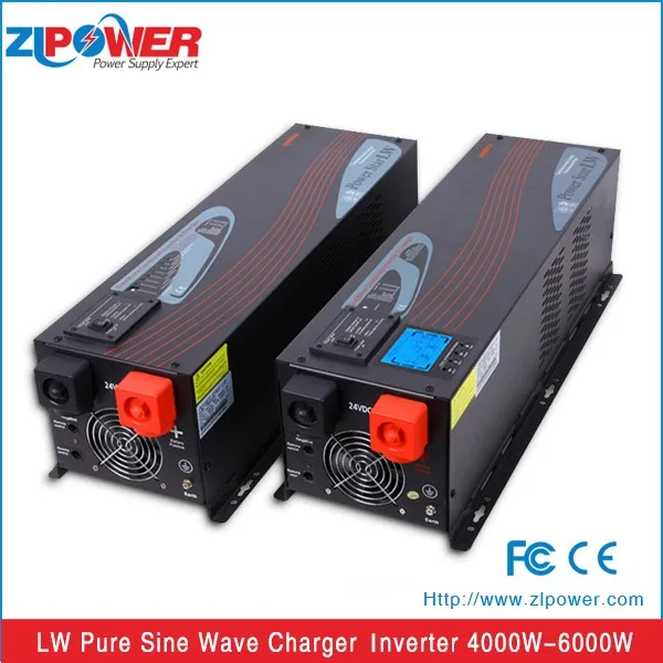Inverter Bypass AVR Function Invertor 4kw 3KW 5KW 6KW 24V 48vdc to 220vac 230vac 240vac Lithium Battery Charger Inverter