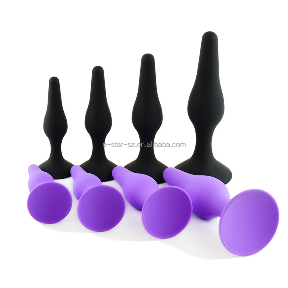 Medical Silicone Anal Plug Male Prostate Massager Butt Plug for Men, Adult  Erotic Toy Anal
