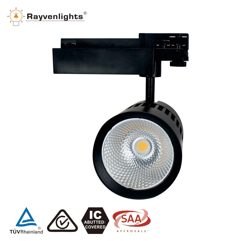 CE Rohs Утвержденный 40w 50W COB светодиодный Трековый светильник, RA>83