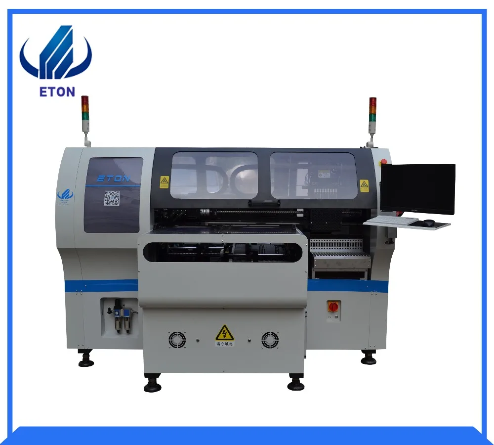 LED Light Lamp Making Machine for Tube,bulb,strip,panel,driver,downlight,ceiling Light,led Mounter Downlight HT-E6-1200 35000CPH