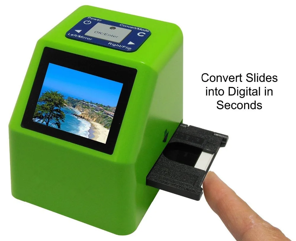 SAL Scanner de diapositives de film Scanner Numérique de Films et de Diapositives,Convertit les