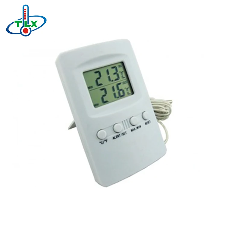 Digital Alam Temperature Monitor Meter for Refrigerator Freezer Probe Gauge Sensor