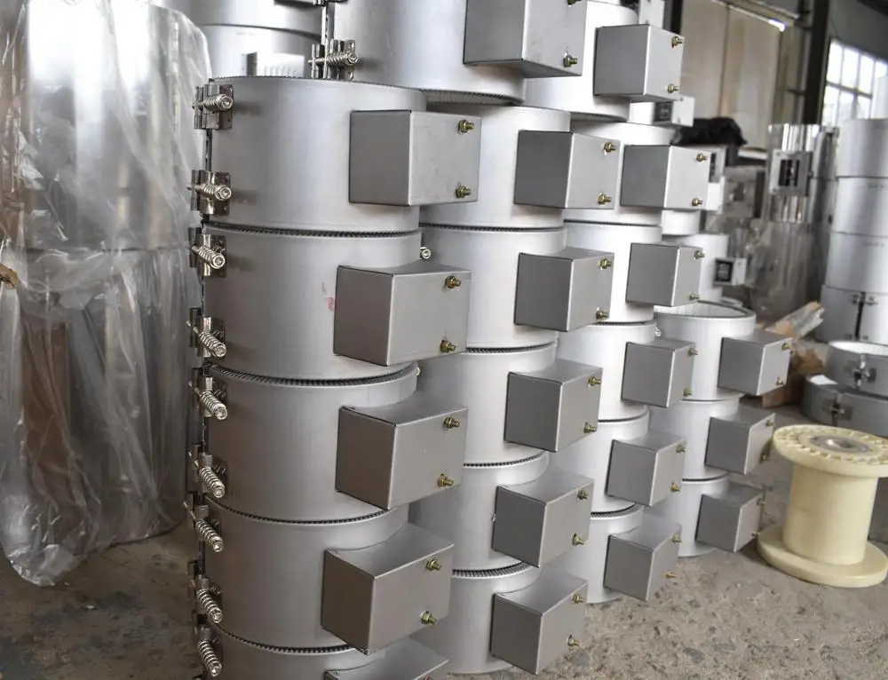 110 V Plastic Extruder Ceramic Band Heater Hs Code With Thermocouple