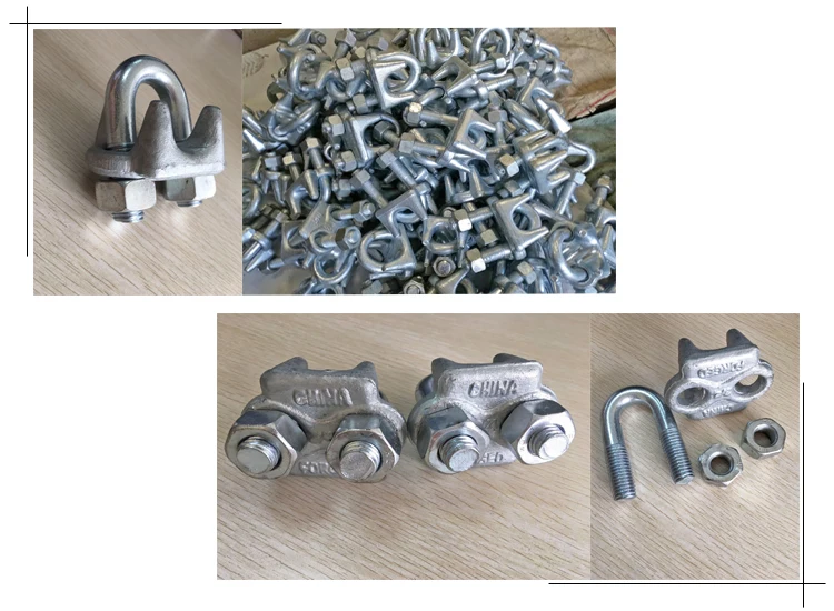 Galvanized US Type Drop Forged Wire Rope Clips Cable Clamp| Alibaba.com