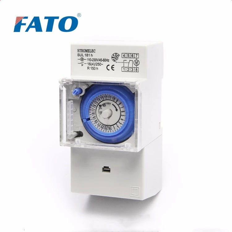 FATO SUL160A 24 Hour Timer Switch Relay 3v 5v 9v 12v 24v 48v 110v