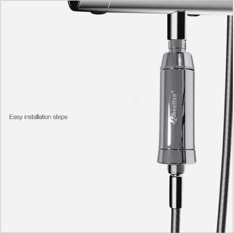 Universal Mineral Shower Filter Ionic Shower Head Water Filter