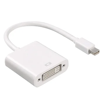 MINI DisplayPort to DVI 24+5 Adapter Cable Male to Female for iMAC Powerbook