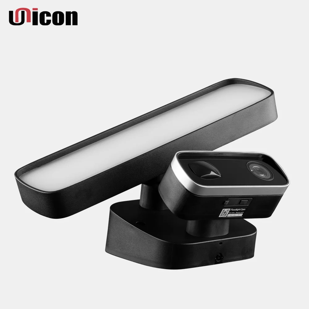 Smart Security LED Lighting Camera Motion Activated Floodlight Camera Two Way Talking With HD Live Streaming