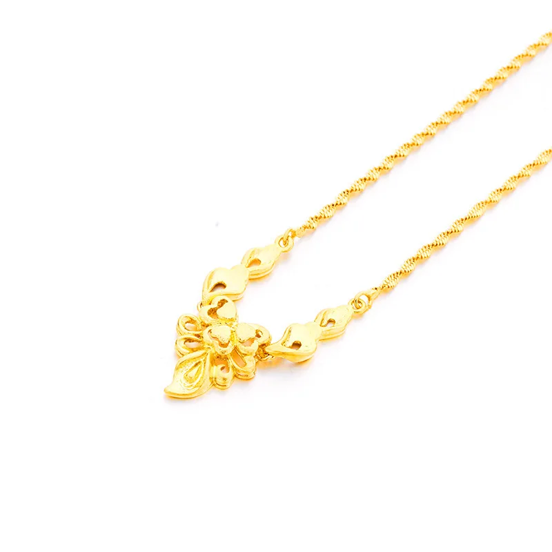 Yk Latest Design Saudi Gold Jewelry 
