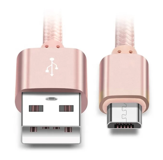 Micro usb кабель зарядное устройство 2A плетеный нейлоновый кабель для синхронизации данных usb зарядный кабель для Samsung Android сотовых телефонов