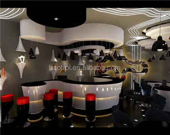 ★ Private Bar Counter Set Artistic Soul XKX Premium Furniture Bar Counter with Wine Storage