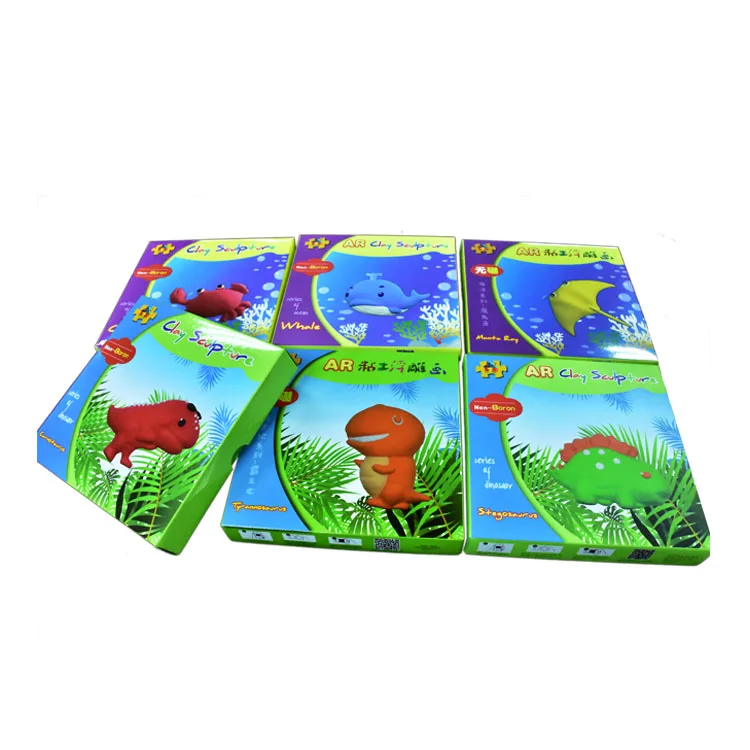 Toytown 品牌多彩教育多彩ar 动物3d 模型泥粘土玩具为孩子 Buy 3d 模型泥粘土玩具 Aminal 3d 模型泥粘土玩具 儿童3d 模型泥粘土玩具