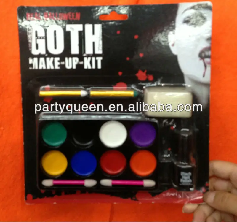 halloween goth makeup kit c-a051