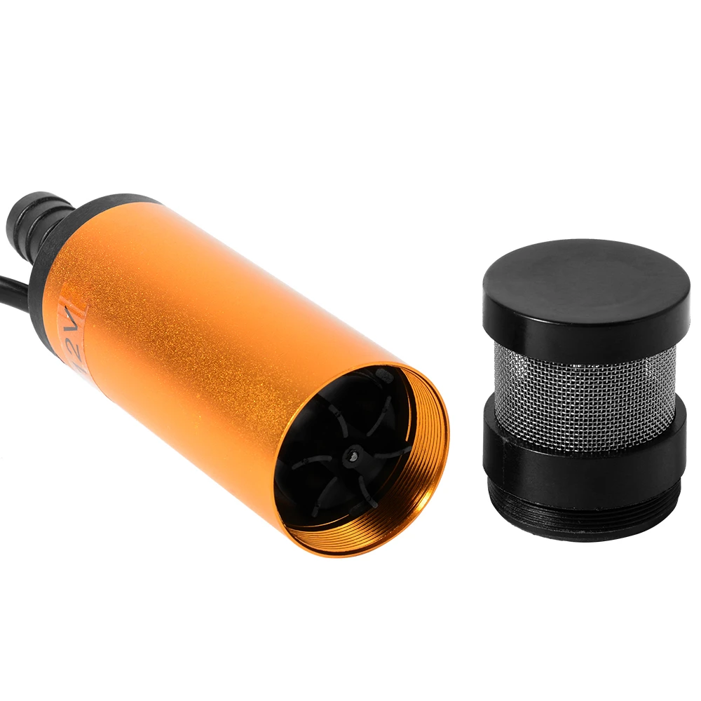 Bomba Sumergible De Acero Inoxidable 12V - 38mm, Para Agua, Diésel, Aceite, Transferencia En Coche O Barco