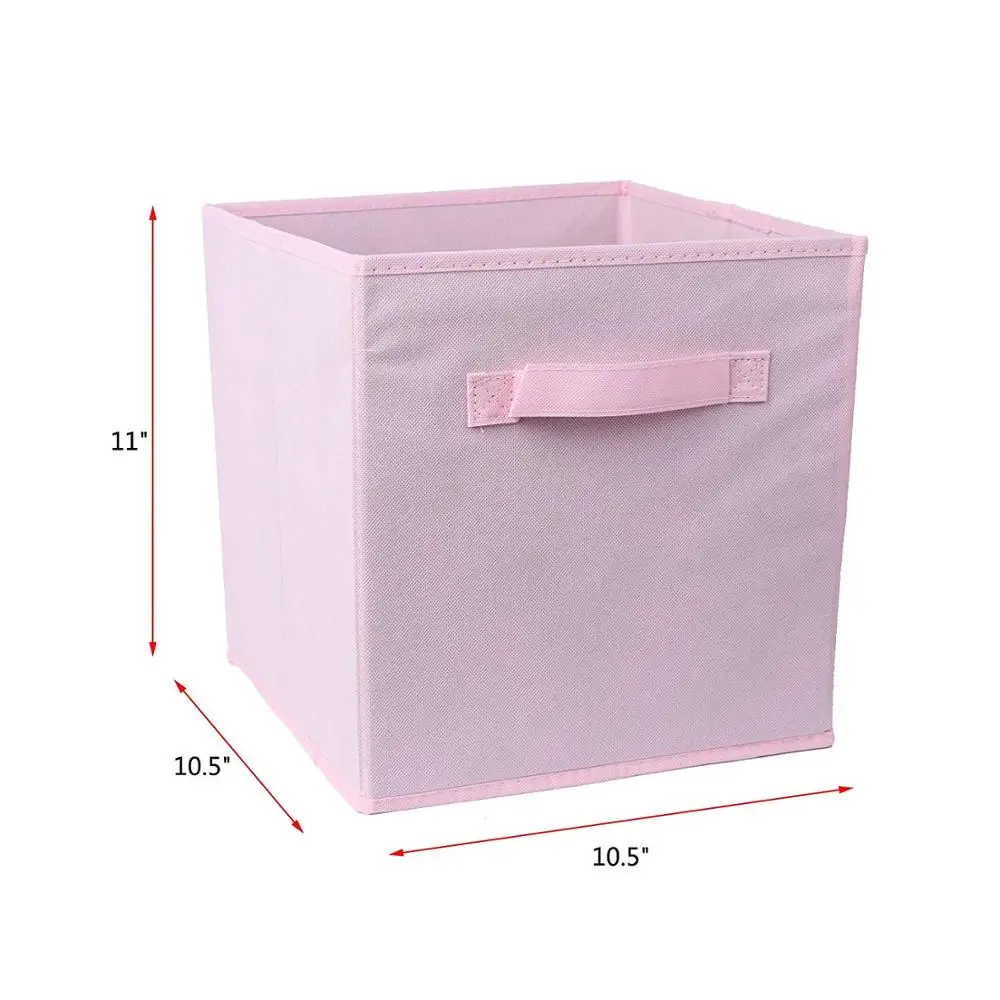 Cute Cube Foldable Fabric Toy Storage Boxes Buy Cute Storage Boxes