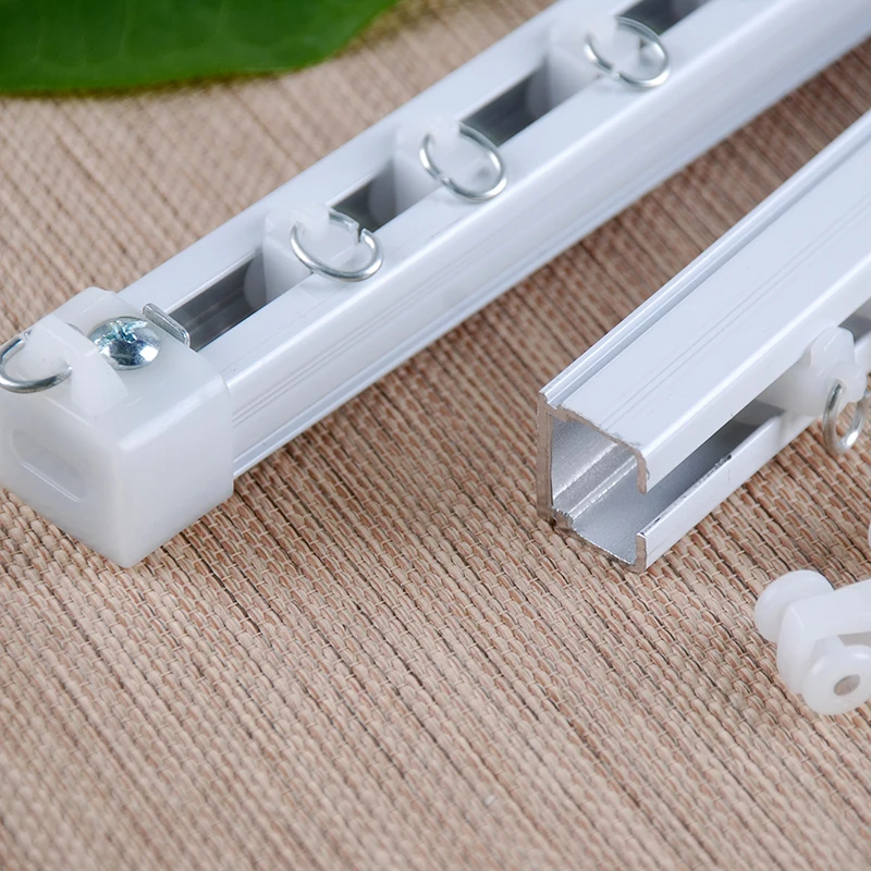 Acrimo Curtain Rails Clips Bendable Flexible Pvc Window Curtain Rail Track Ceiling Bracket