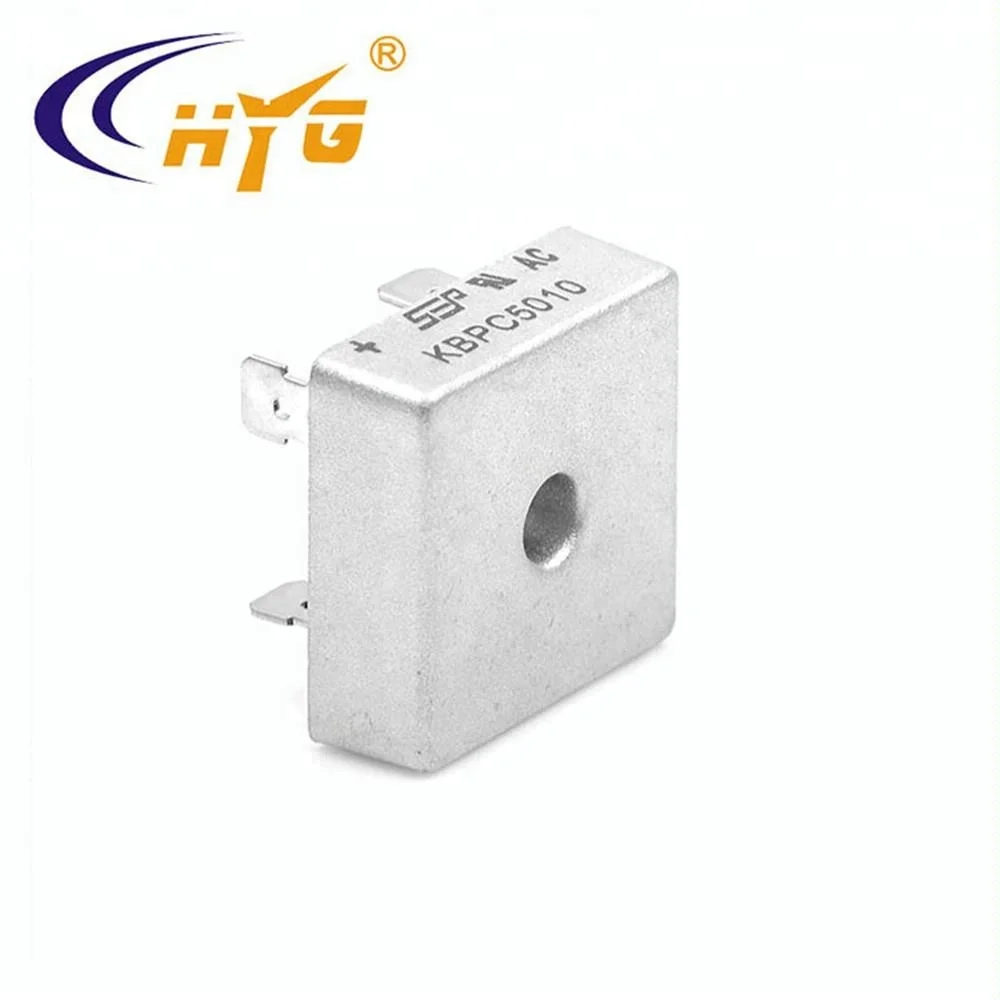 Bridge rectifier KBPC5001 diodes 50A large current large chip bridge rectifier KBPC5001 diodes