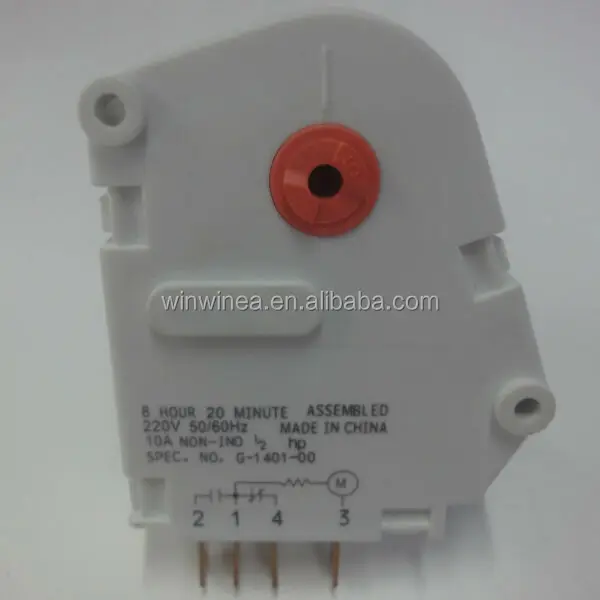TMDC821 Defrost Timer for Refrigerator 220V 50/60HZ 10A