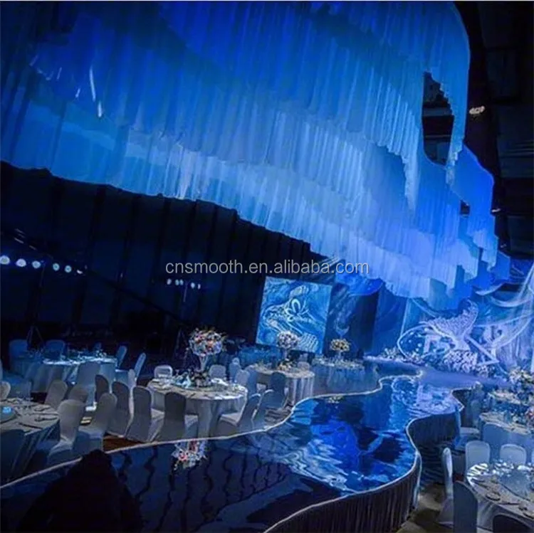 Свадебное украшение Потолочная занавеска драпировка свадебные