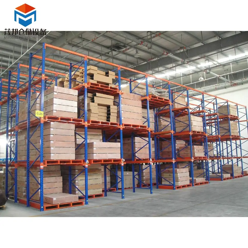 Electric Mobile Pallet Racking Warehouse Storage Heavy Duty  industrial Pallet Rack Drive In Racking for sales pallet