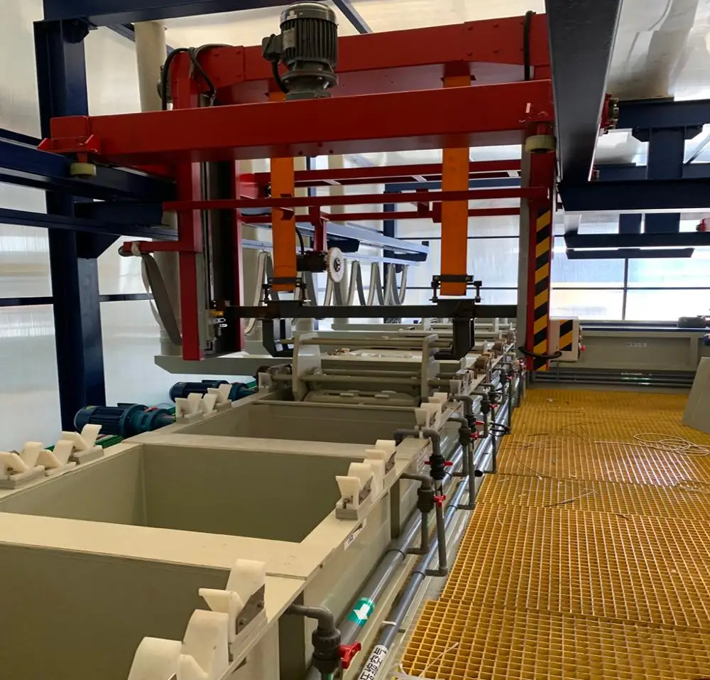 
Сертификат CE, щелочная гальванизация 50 кг, 80 кг, 100 кг, линия обшивки цилиндров для крепежей с автоматической духовкой 